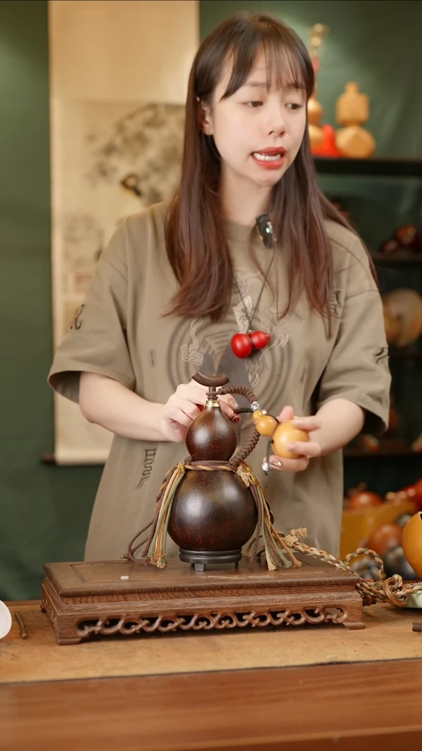 228号精品天然大漆酒葫芦一物一拍~/