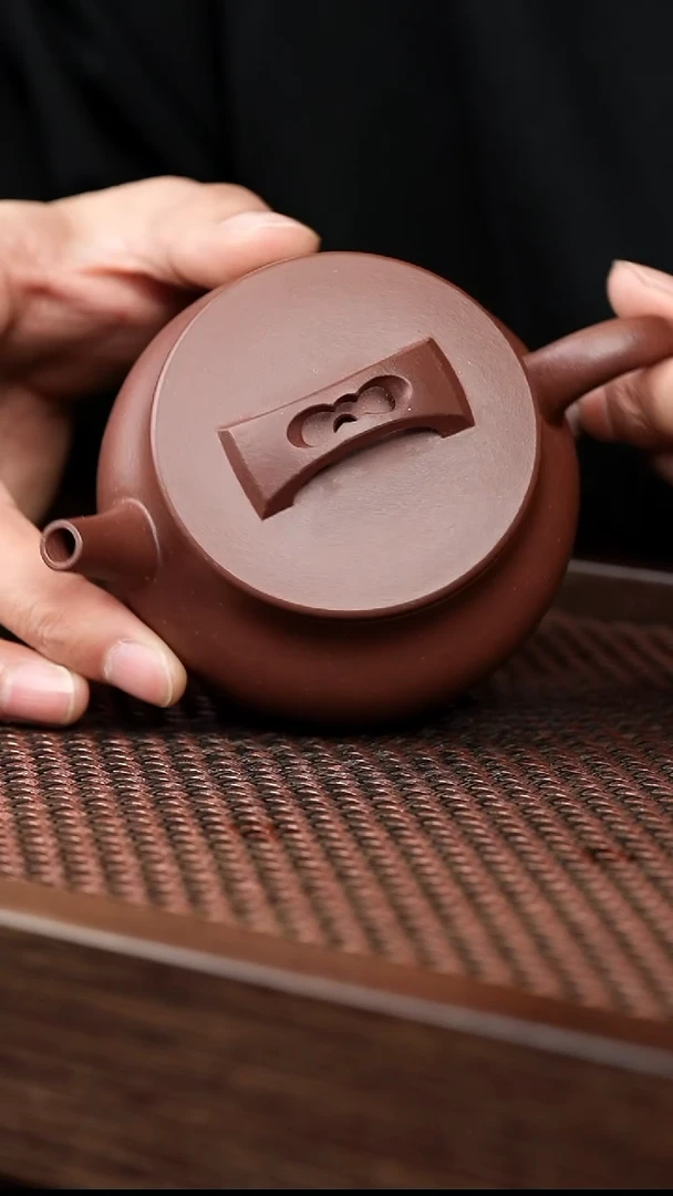 茶壶紫砂紫泥高汉瓦