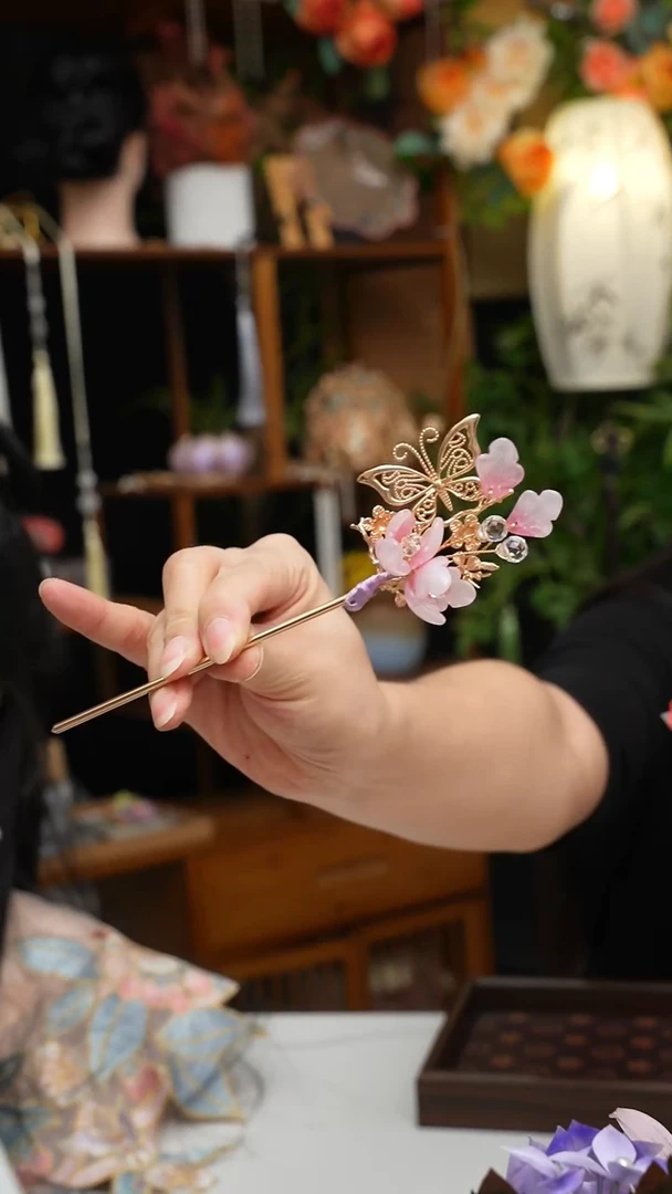 铁合金醋酸锦簪阁纯铜高保色锆石玛瑙