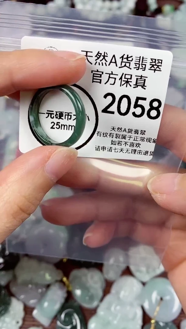 【闪购商品】翡翠颈饰未镶嵌天然A货翡翠2058