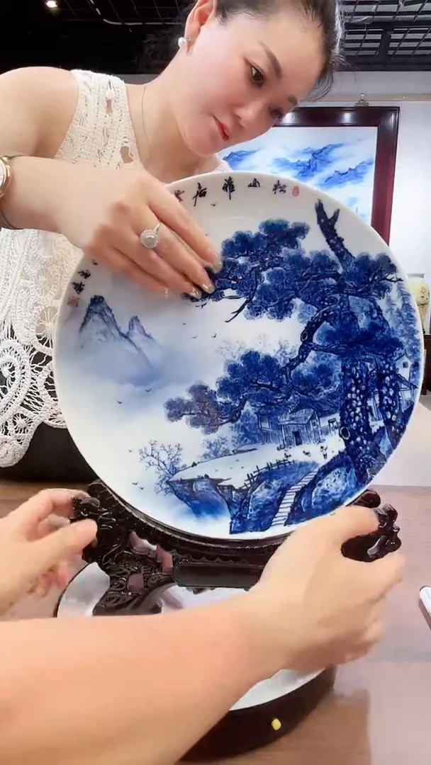 摆件陶瓷摆件闪电购链接56