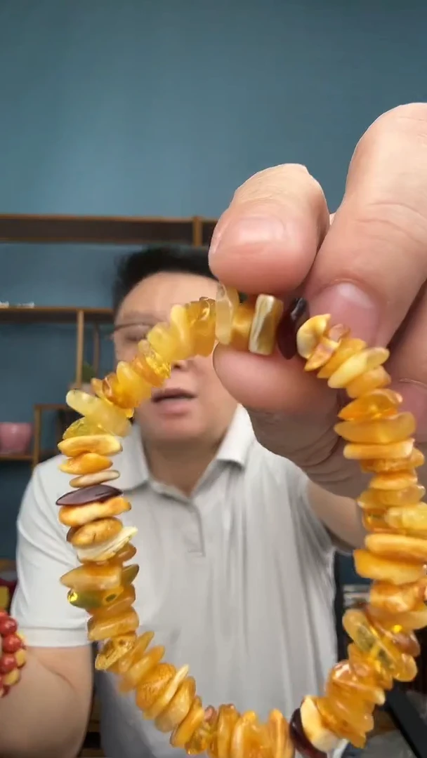 裸石琥珀未镶嵌10（有瑕介意勿拍）