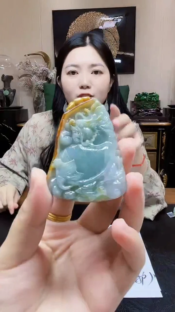 未镶嵌定制翡翠吊坠26