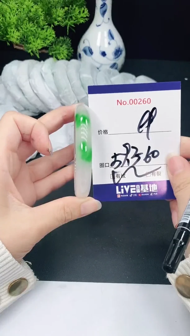 未镶嵌手镯翡翠260