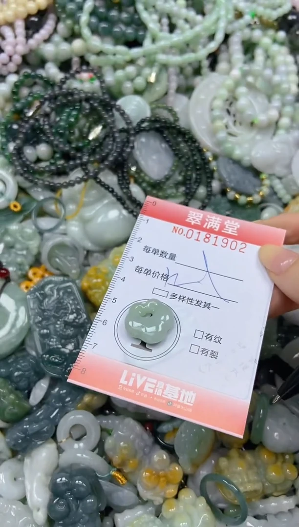 颈饰未镶嵌翡翠闪购0181902