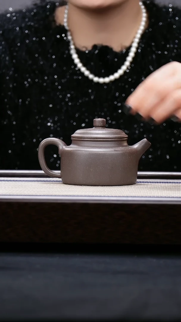 【闪购商品】紫砂茶壶大水潭 天青 德中壶