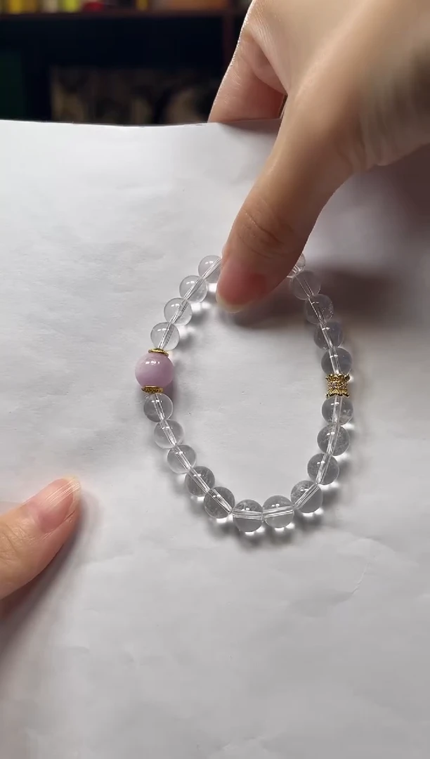 未镶嵌手链烟晶水晶手串