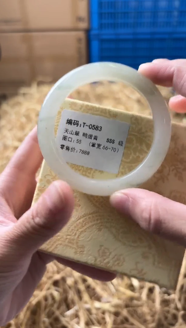 未镶嵌手镯石英质玉T-0583