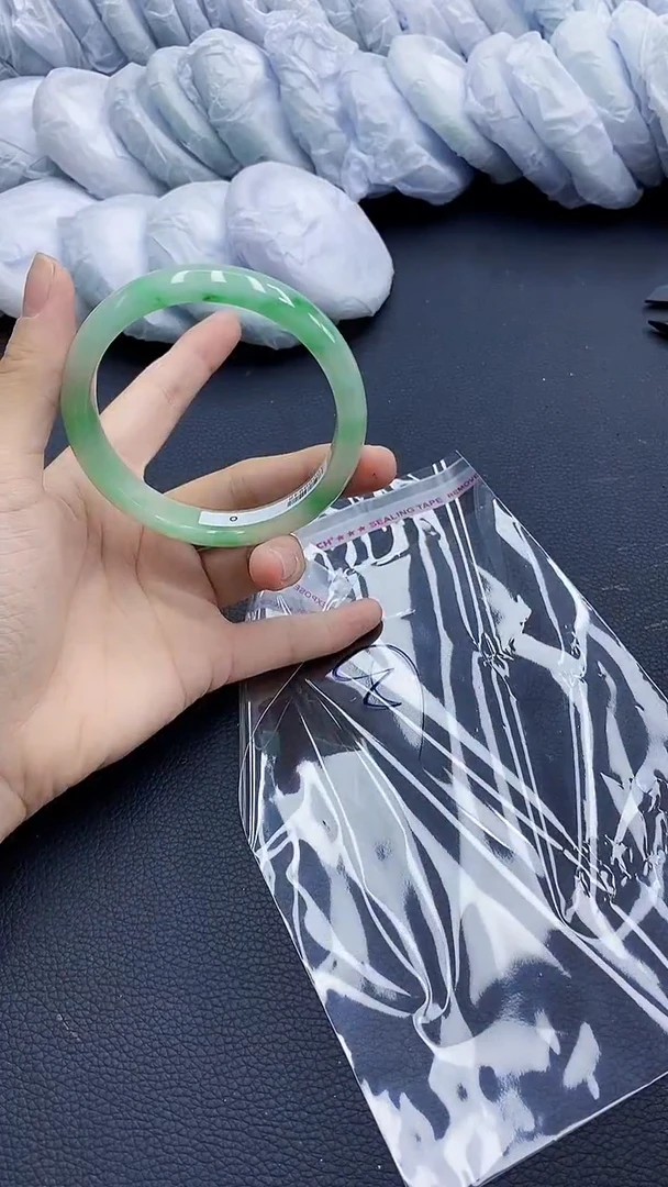 高冰透美人手镯 所见即所得140