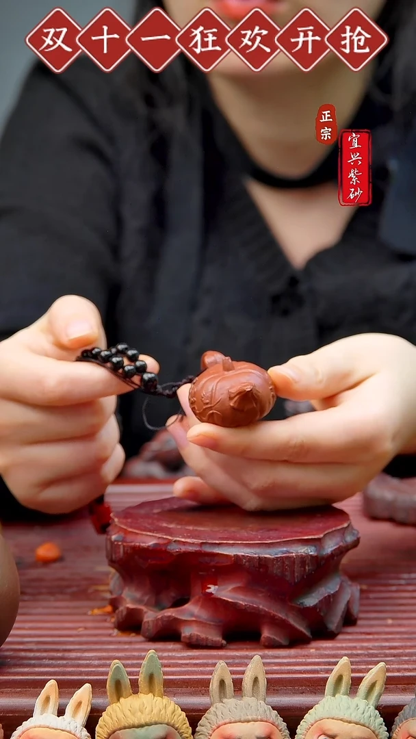 紫砂茶宠宜兴紫砂茶宠摆件