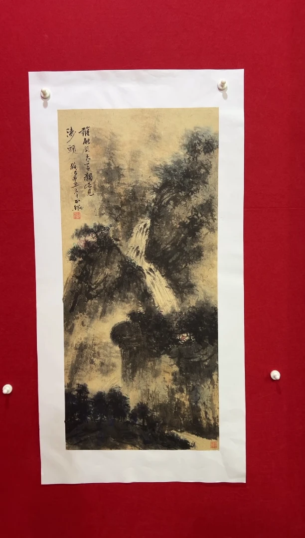 国画手绘国画作品