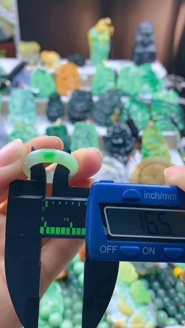 颈饰未镶嵌翡翠天然缅甸a货翡翠16.5