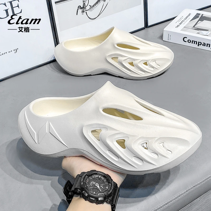 夏季防滑百搭户外拖鞋潮流软底休闲凉拖