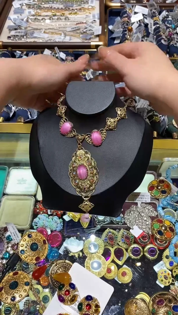 纯铜合金琉璃楚楚珠宝中古甄选不退换