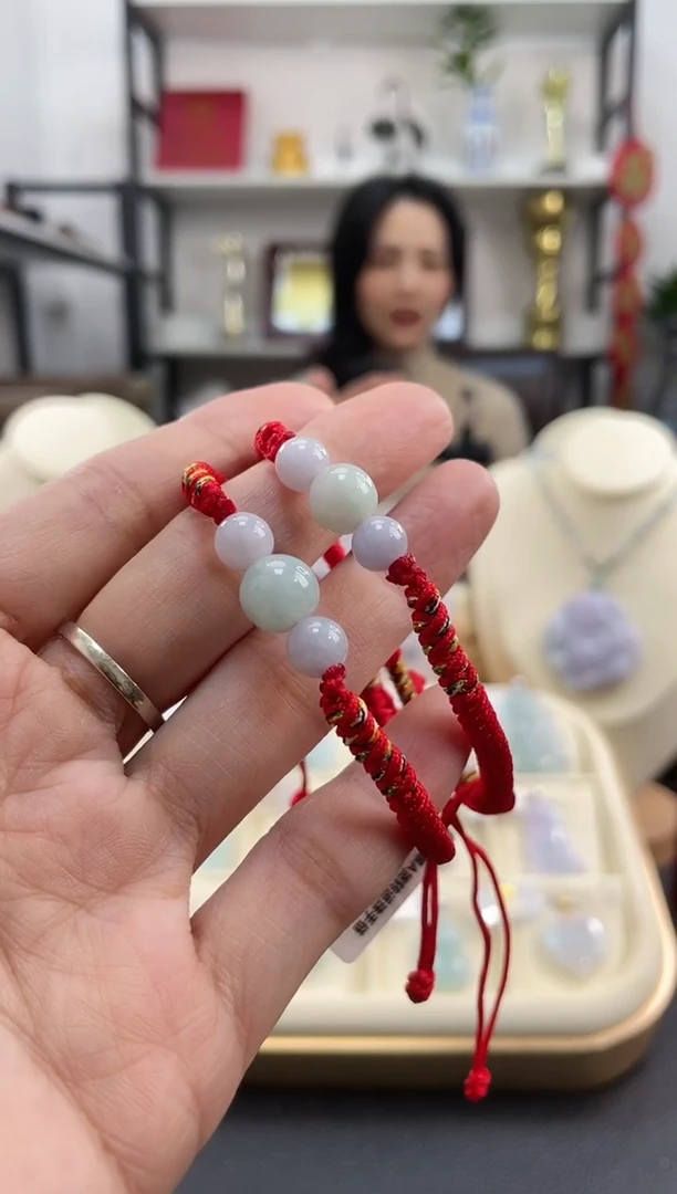 颈饰未镶嵌翡翠天然缅甸翡翠 转运珠(多样性发其一)
