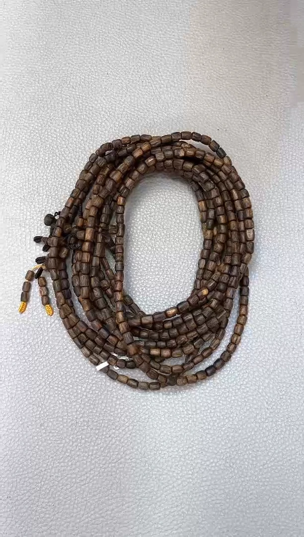 【闪购商品】沉香手串棋楠红金猊全沉水血料随型多圈多样性发其一