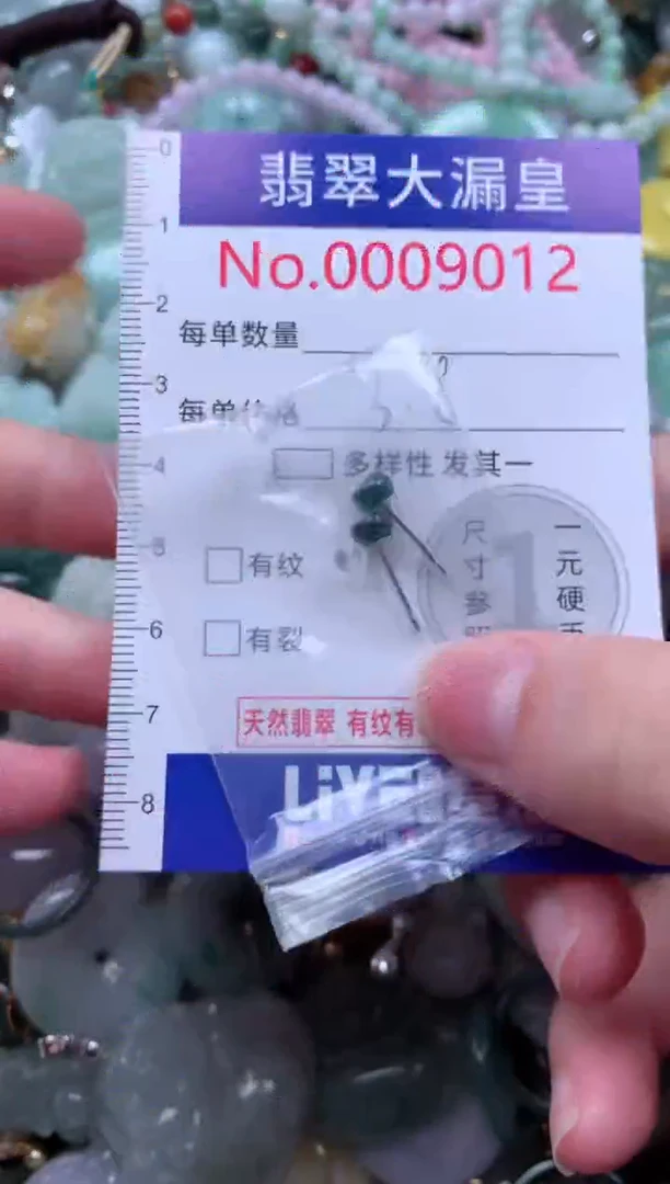 翡翠未镶嵌吊坠(不含链)9012