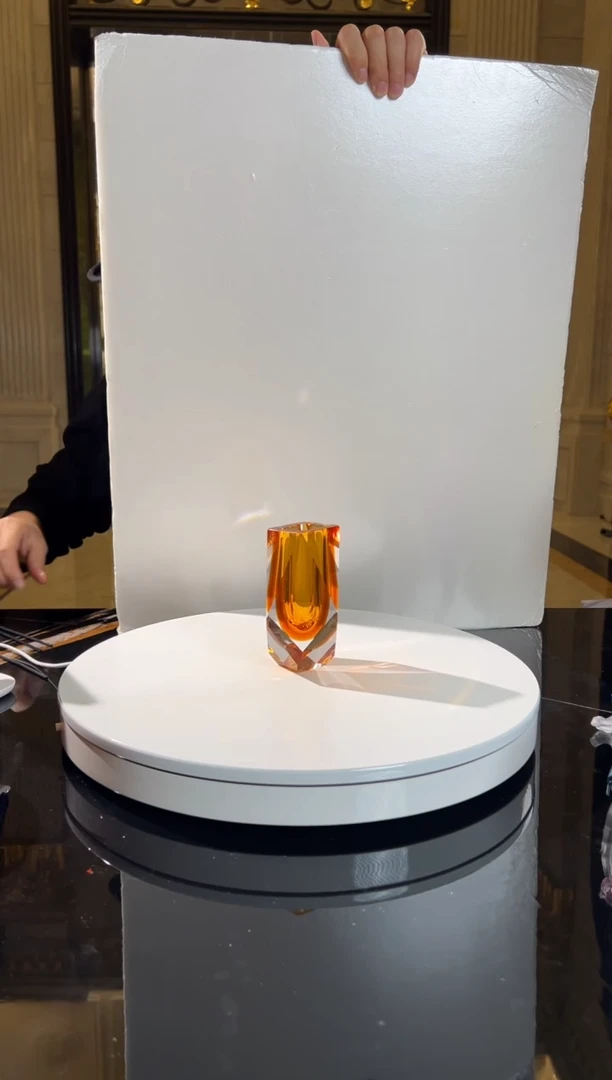 【闪购商品】摆件钻石切割茶金色小香薰瓶