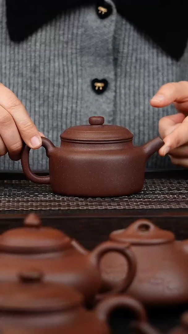 【闪购商品】紫砂茶壶微瑕壶嘴封釉德中220cc平台底曹清