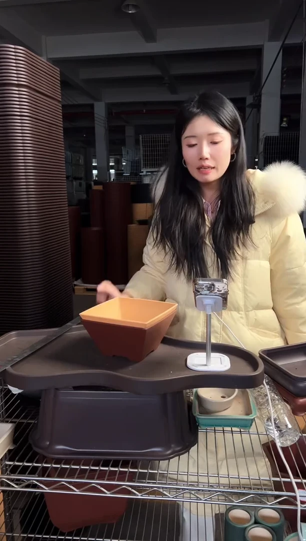 【闪购商品】树脂 3只18.7斗笠紫檀色