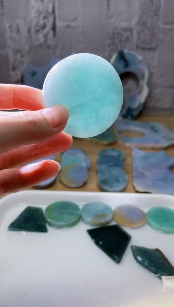 裸石翡翠天然翡翠A货古 南 667