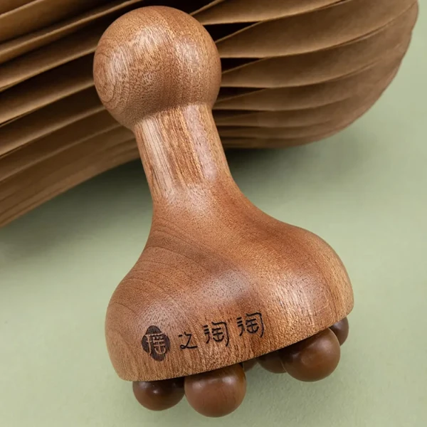 （预售）九砭揉腹仪土豆地雷山东泗滨砭石按摩手动放松经络刷