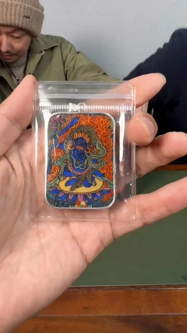 【闪购商品】瓷片@@九觉堂不动牌牌一个