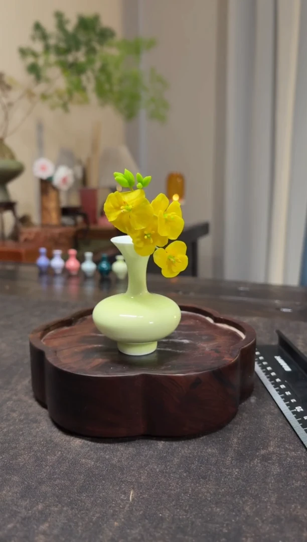 瓶陶瓷小花瓶绿植花器（不含花）