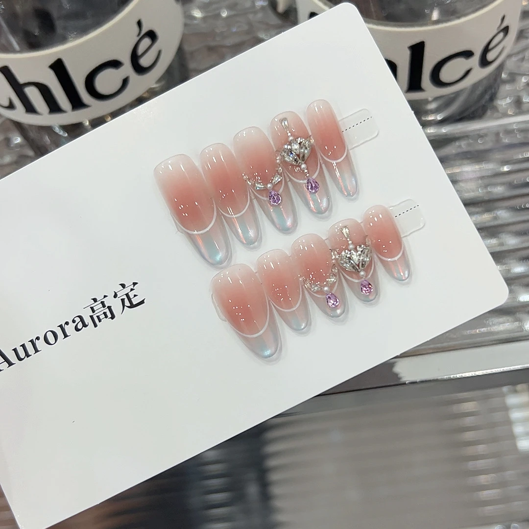 【董小姐】气质光疗甲原创纯手工设计师款