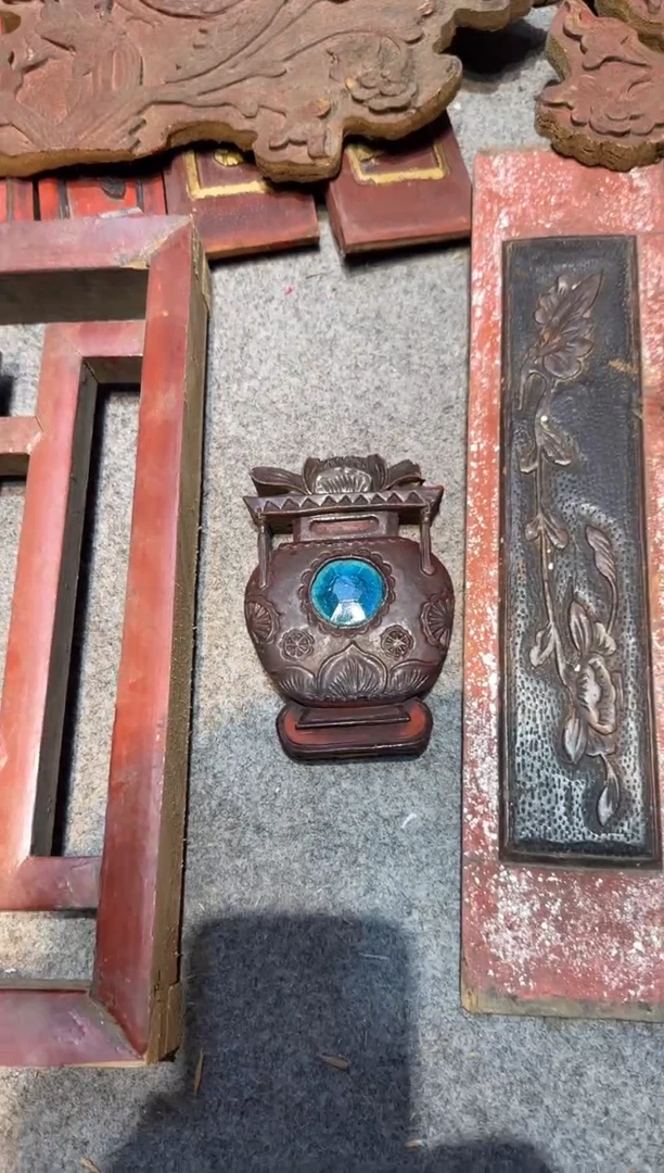 香榧木豆*逗老木雕老物件