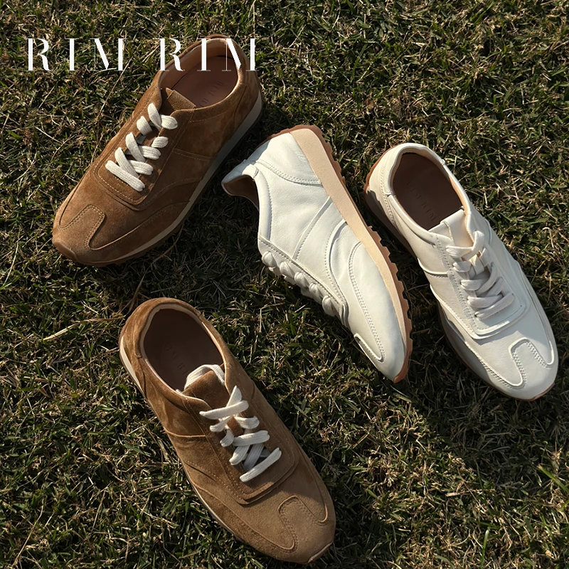 RIM RIM【松弛系列】复古德训鞋跑鞋休闲运动鞋透气阿甘鞋四季