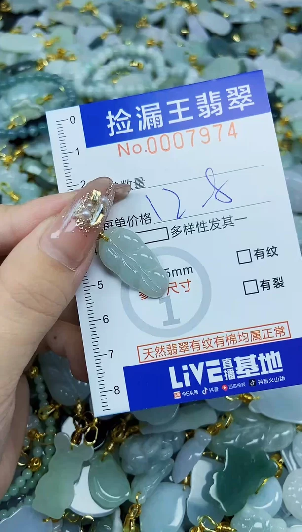 翡翠未镶嵌颈饰天然A货翡翠