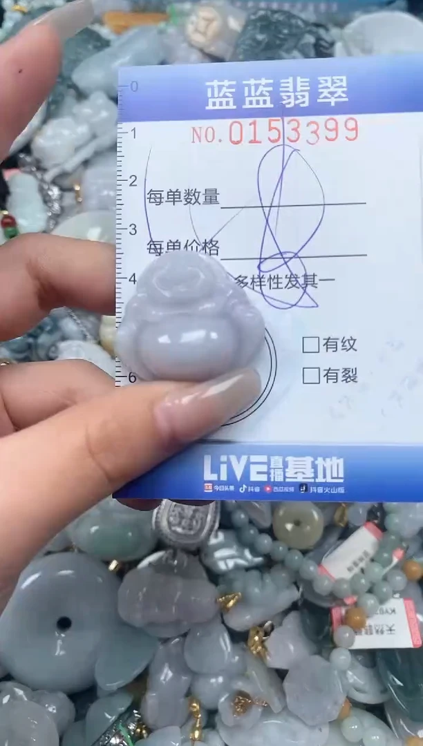 【闪购商品】翡翠颈饰未镶嵌闪购0153399多样性发其一