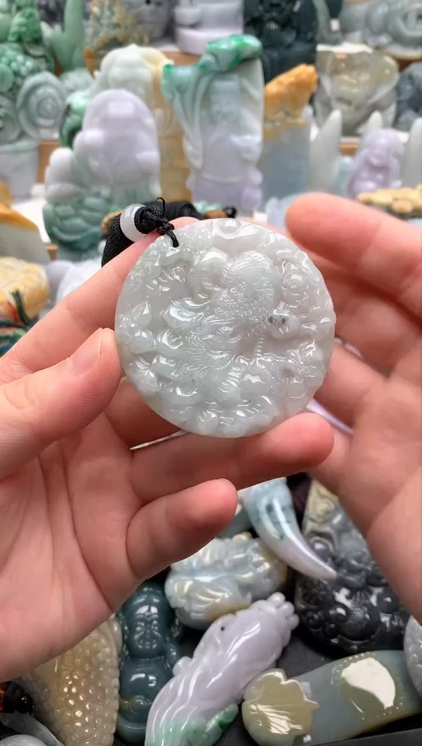 吊坠(不含链)未镶嵌翡翠1