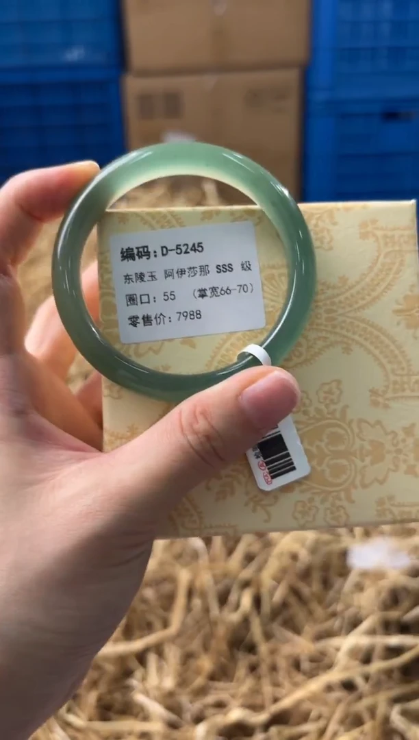 未镶嵌手镯石英质玉D-5245