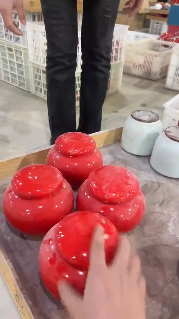 【闪购商品】摆件陶瓷茶叶罐罐密封罐