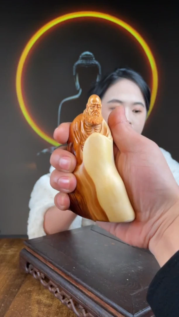 柏木（崖柏）手工摆件,先抢先得! 编号:361