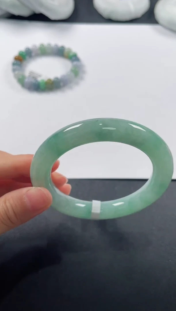 未镶嵌手镯翡翠基地发货H 6191 55+
