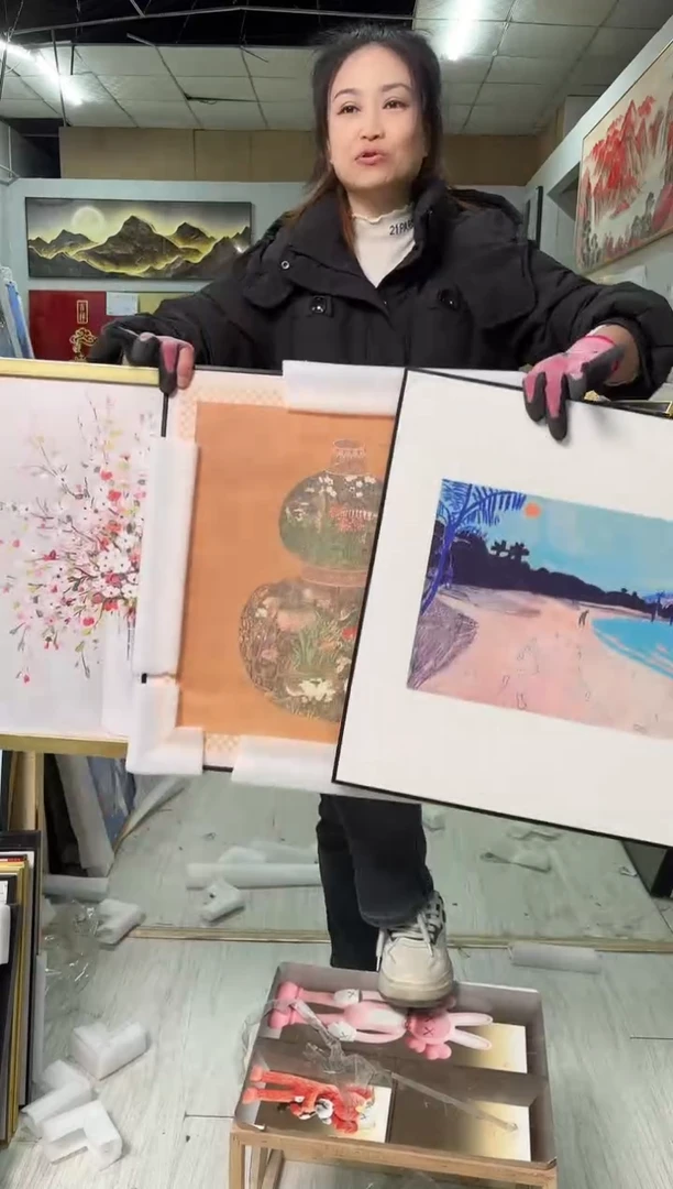 竖款横/竖【50X50随机三幅清仓】（以直播展示为主不售后）