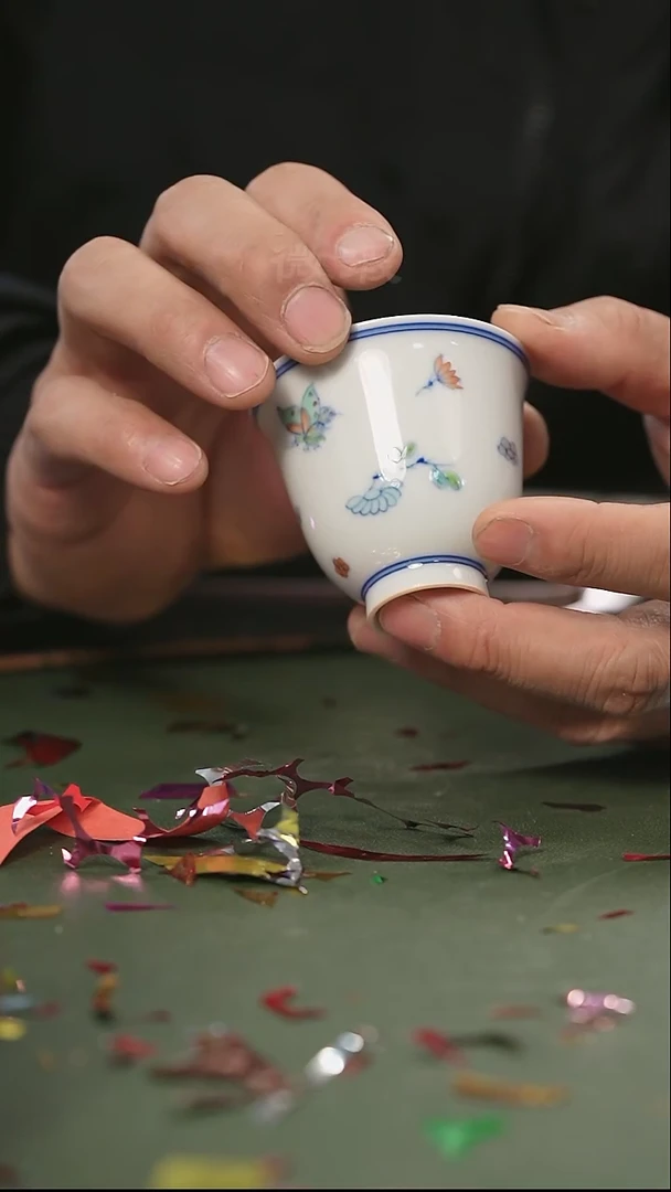 【闪购商品】杯纯手工手绘手作器。。