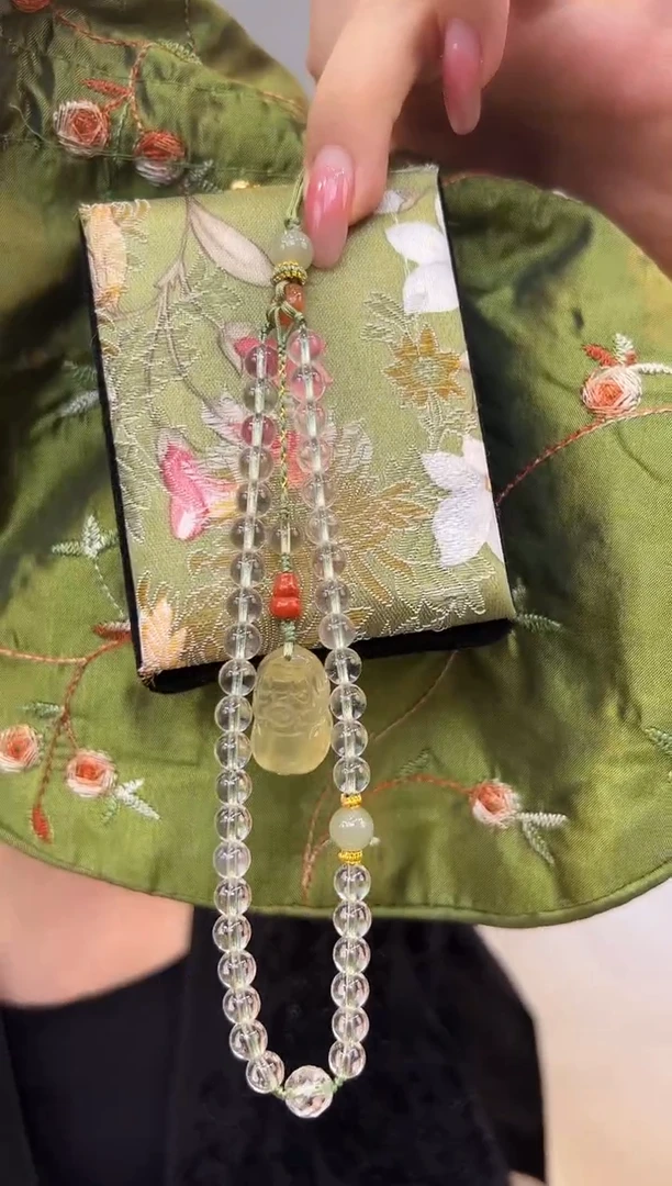 车挂未镶嵌水晶手机挂