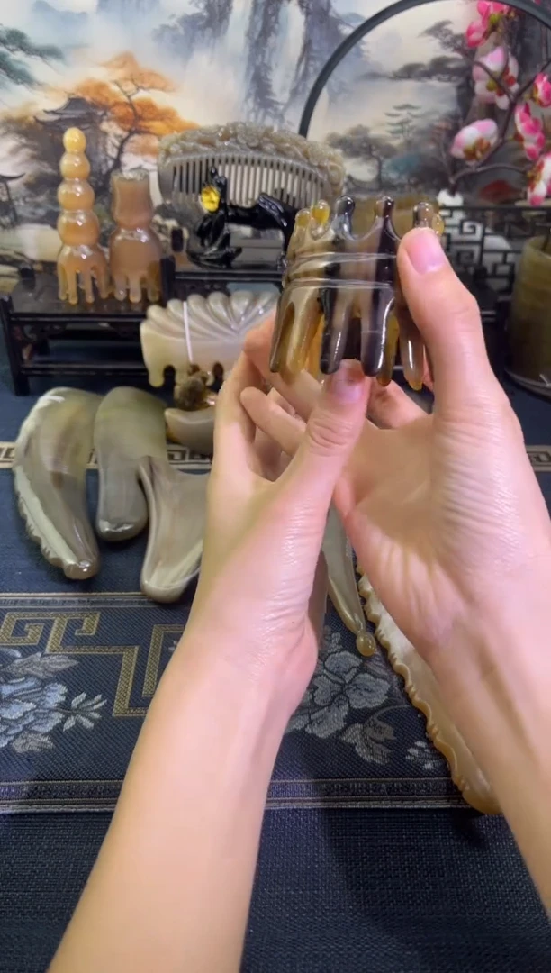 云南白水牛角白水双头皇冠头疗