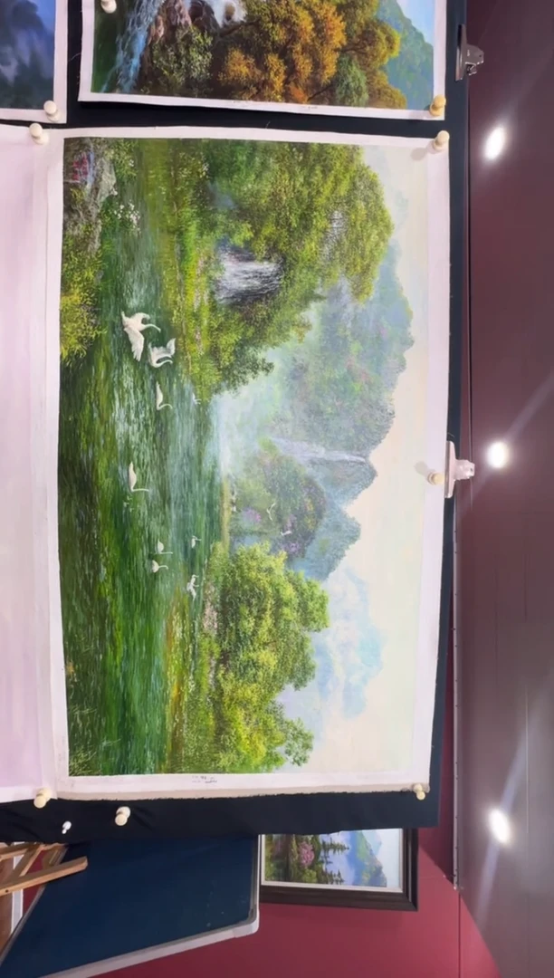 油画关*天鹅1111