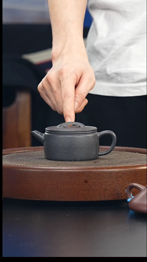 茶壶紫砂全手工微微瑕-149