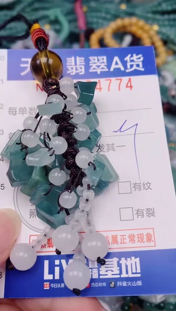 颈饰未镶嵌翡翠4774