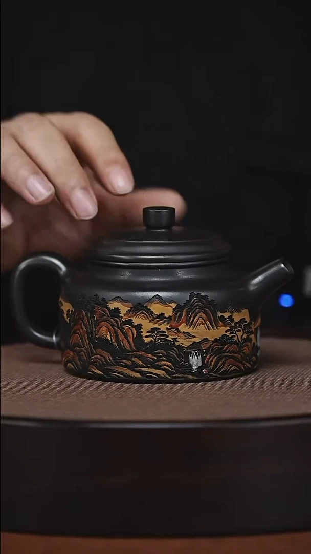 茶壶紫砂原矿紫砂壶