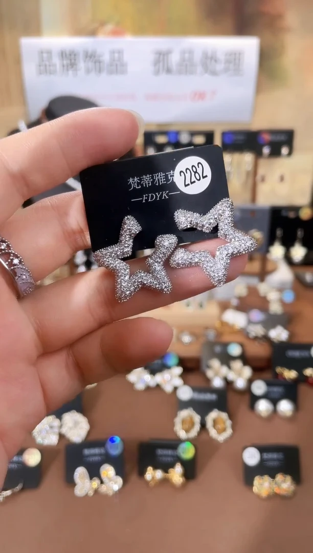 合金925银锆石梵2282