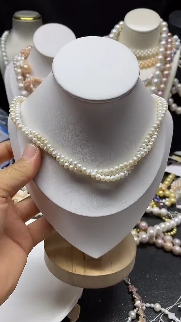 颈饰未镶嵌淡水珍珠多人