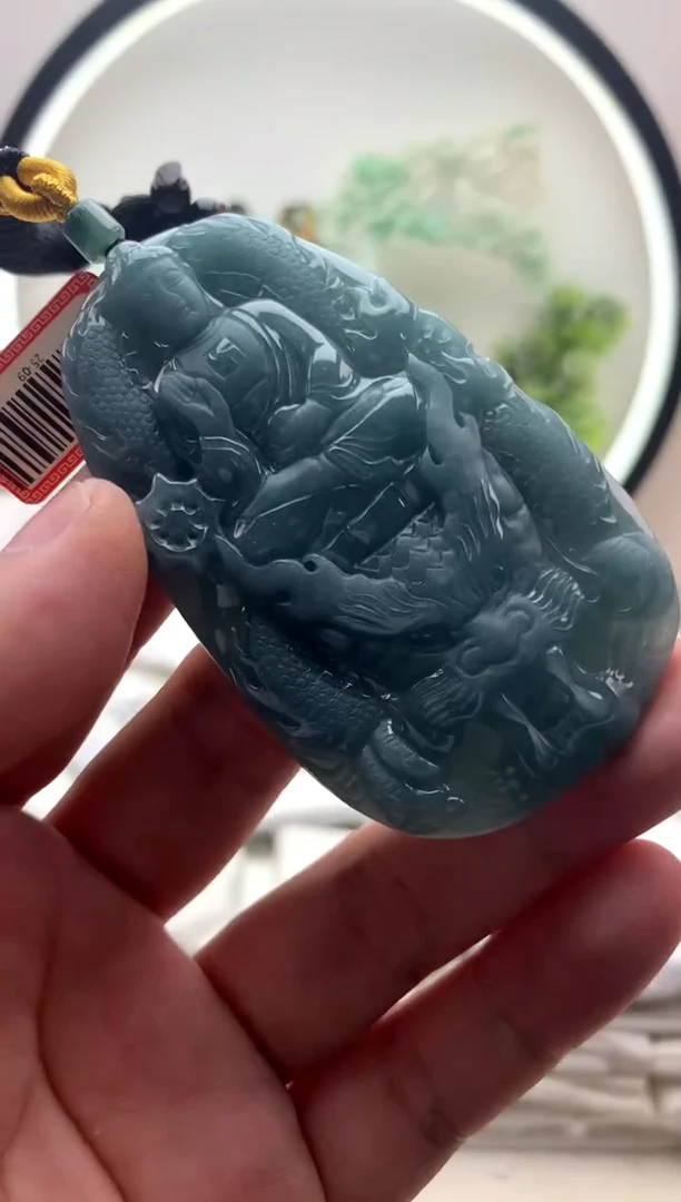 颈饰未镶嵌翡翠阿弥陀佛
