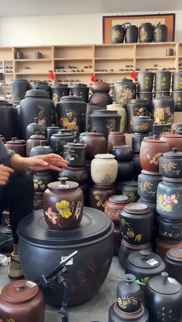 罐瑕疵茶叶罐  821  冬瓜古铜色